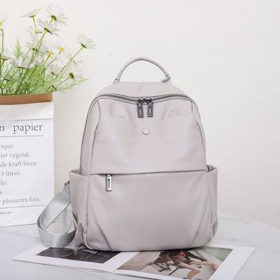 Rucksack Modische Damenhandtasche Echtes Leder Leichtgewichtiger Reiserucksack Schultasche