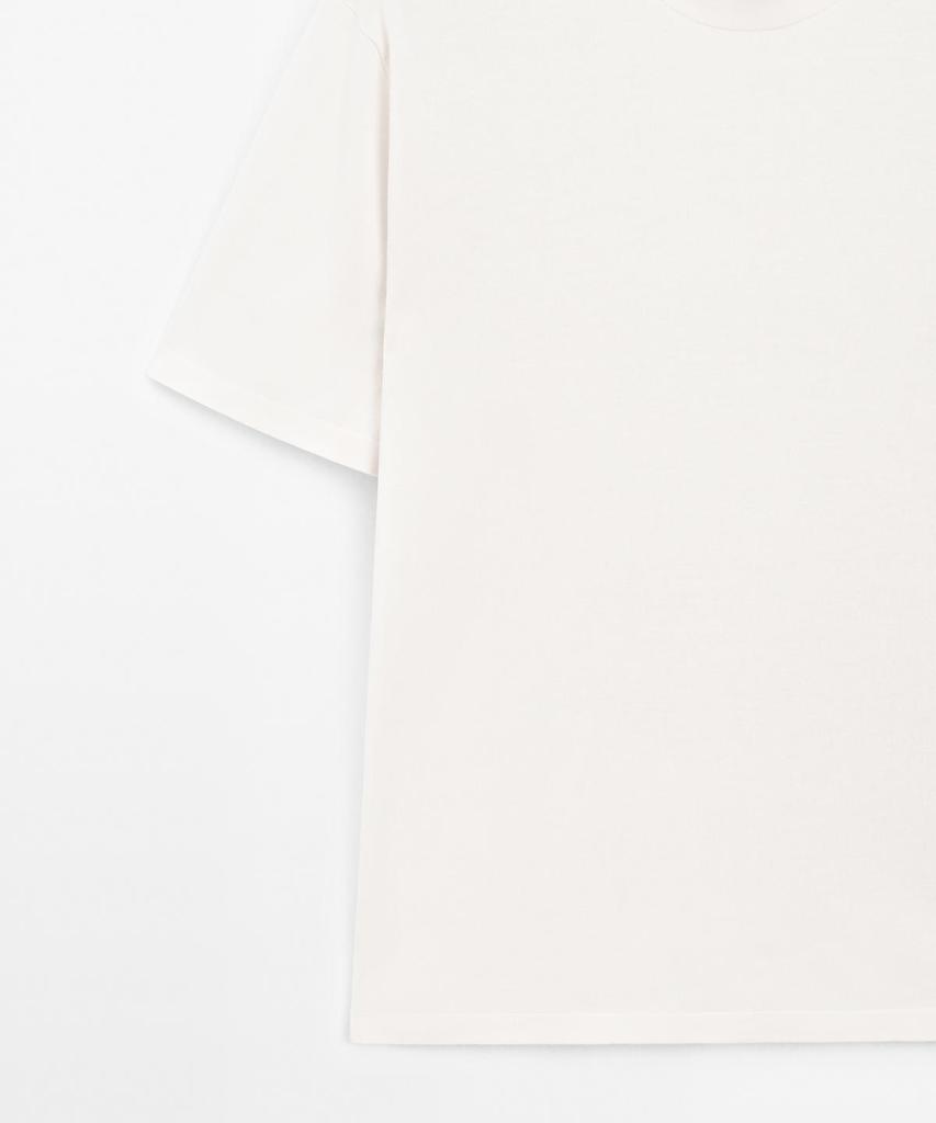 Masimodutti Cotton Knit T-Shirt