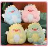 Macaroncolored Dinosaur Stuffed Animal Doll Fluffy Hugging Pillow Kids Gift