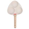 3-Compartment Nonstick Frying Pan Divided Grill Pan  Eggs Burgers