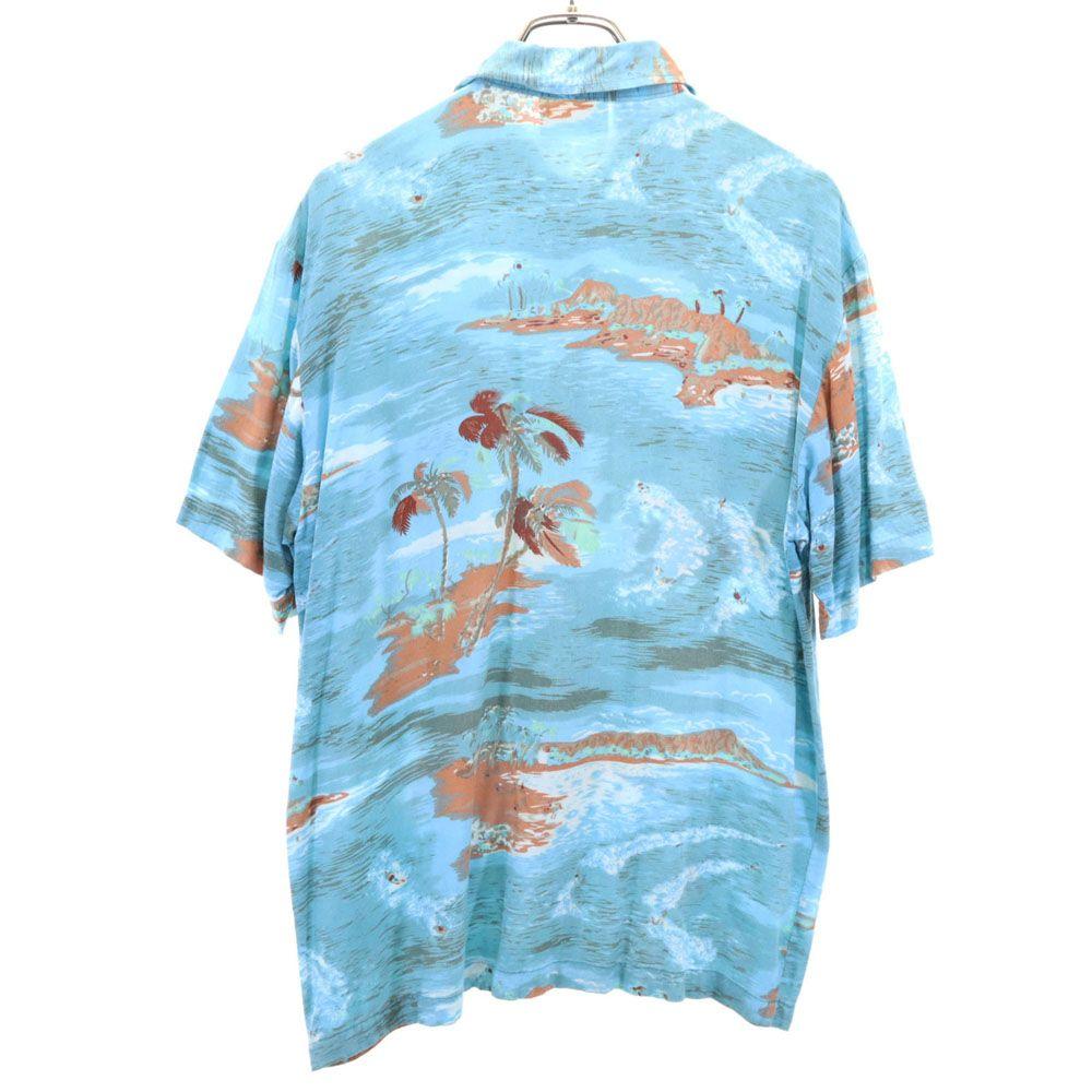 JIMMY'Z Short sleeve Aloha shirt S light blue Men's Used