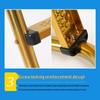 Jun Ding Ying Rose Gold 304 Stainless Steel Surface-Mount Pool Ladder