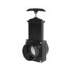 RV Trailer Sewage Tank Valve – Black Water Tank Drain Flange Valve for RV, Camper & Travel Trailer Modification