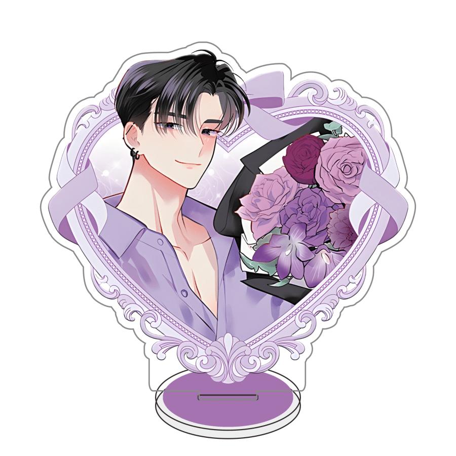 Anime Tamon-kun Ima Docchi!?/Tamon's B-Side Acrylic Stand Keychain Tamon Fukuhara Utage Kinoshita Double Sided HD Print Ornament