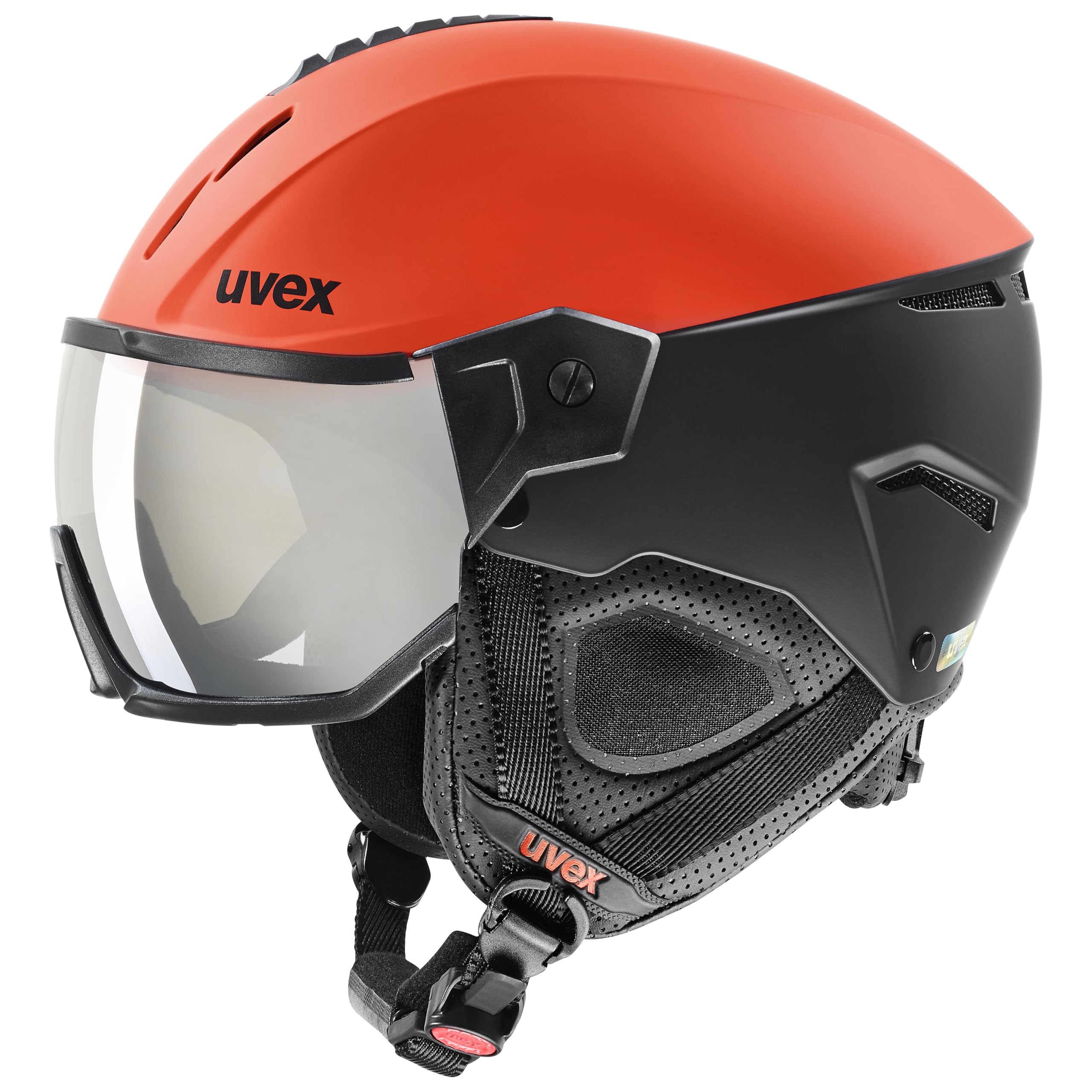 

uvex Visor Helmet with Dial Size Adjustment and Instinct Visor Ski/Snowboard Open/Close Ventilation,