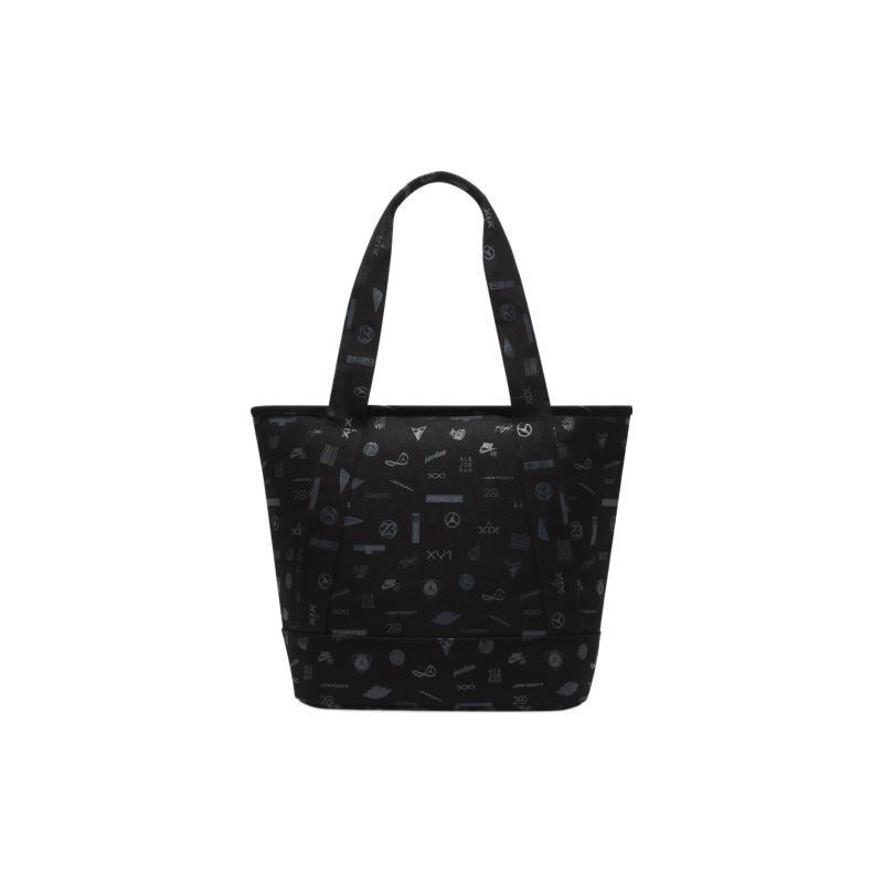 Jordan Cotton Tote Bag Shopping Bag Totes Handbags Regular Unisex Black Jordan WA0785-023