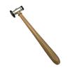 Guitar Fret Hammers Double-sided Headed Fretwork Mallet Sturdy Compact Repair Tool Wooden Handle for Bass Ukulele Mandolin