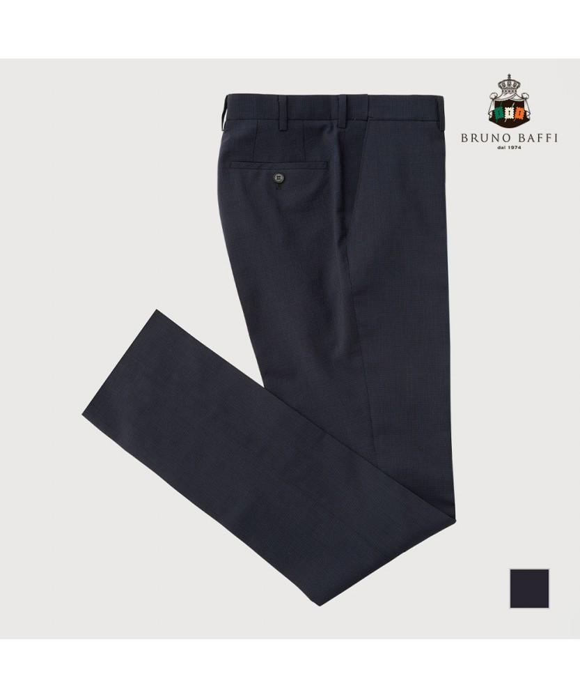BRUNOBAFFI Wool Blend Summer Suit Pants_Margbym3341