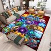 3D game B-blox fruits printed carpet Non-slip carpet outdoor carpets area rug Home bedroom decor rug for bedroom birthday gift