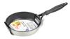 Pearl Metal Frying Pan 20cm IH Compatible Teflon Platinum Plus Top Diamond Blue HB-3756