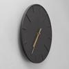 TAHITICA Silent Wall Cement Wall Scandinavian Room Living Room Housewarming Includes Clock, Clock, Simple, Modern, Design, 30cm, Decor, Decor, Gift,