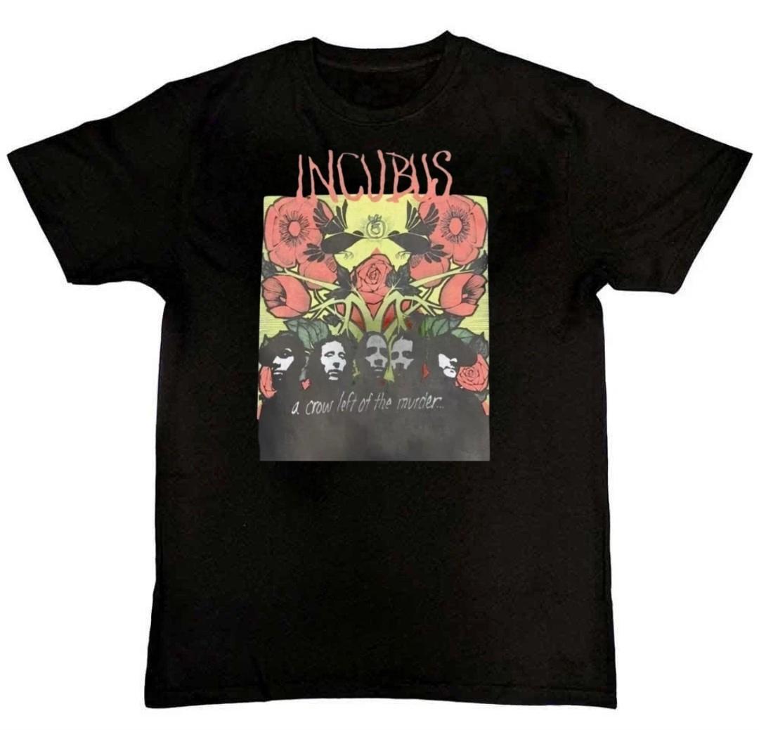 Incubus ГРУППА A CROW LEFT OF THE MURDER Мужская футболка S
