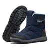Thickened Warm Couples' Plus Velvet Hiking Snow Boots - Large Sizes for Men & Women