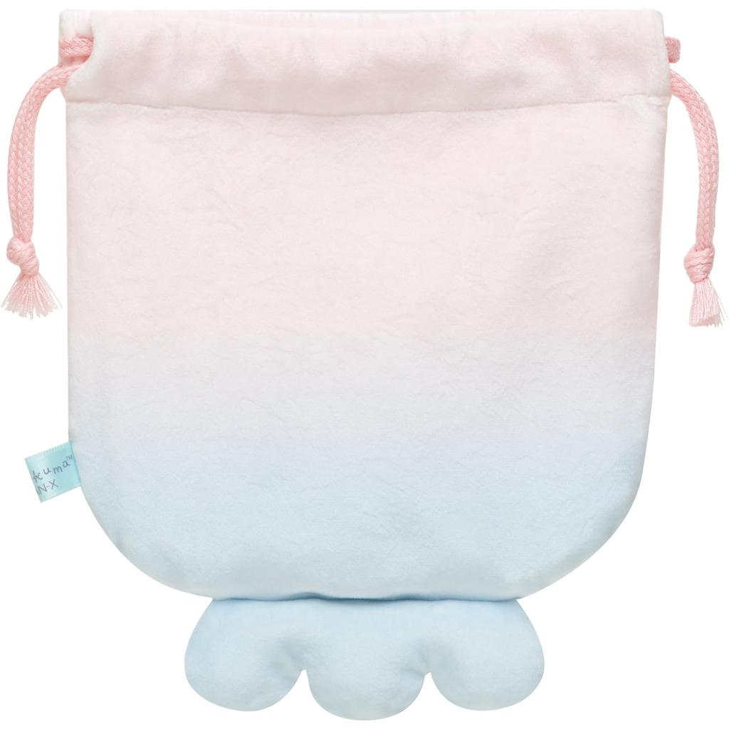 San-X Rilakkuma Plush Drawstring Purse Kiiroitori (Jellyfish) CA54502