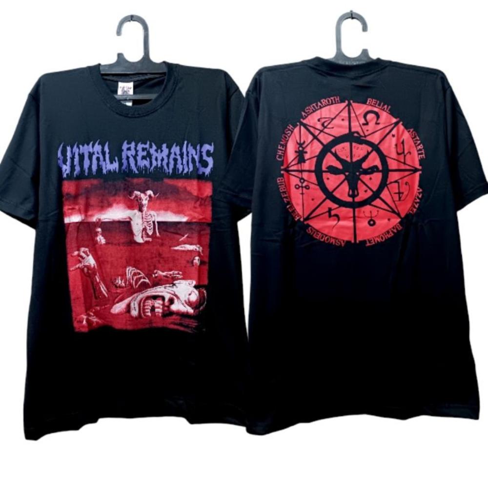 The Life-determining Remains, The Maliciously Dying Fetus, The Sickly Discovery The Sacrificial Death, The Metal Printed T-shirt