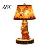 Unique Christmas Gifts Lighted Table Lamp, Santa Claus Reindeer Ornaments Desktop Ornament for Living Room Bedroom Indoor Holiday Home Decor
