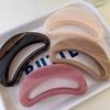 Large Cross Simple Claw Clip for Thick Hair - High-End Shark Moon Hair Accessories