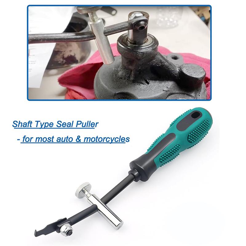 Shaft Type Seal Puller Universal Seal Puller for Most Auto and Motorcycles, Replacement 58430 Seal Puller