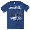Men's Funny Fishing Rods Are Like Potato Chips Graphic T-Shirt – Fisherman Hobby Tee