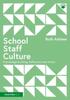 The School Staff Culture : Knowledge-building, Reflection and Action Book