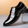 Fashion Business Men Dress Shoes Luxury Mens Dress Shoes Patent Leather Oxford for Men Oxfords Footwear High Quality Leather 2025