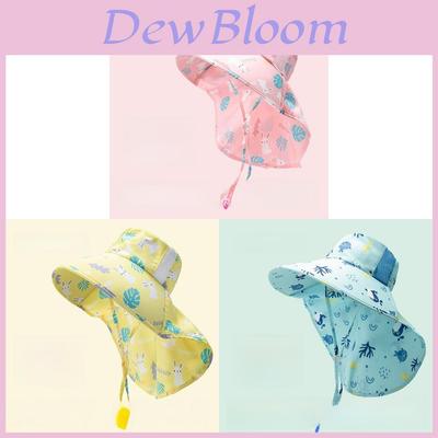 Childrens Sun Hat With Large Brim And Breathable Polyester For Summer Outdoor Protection
