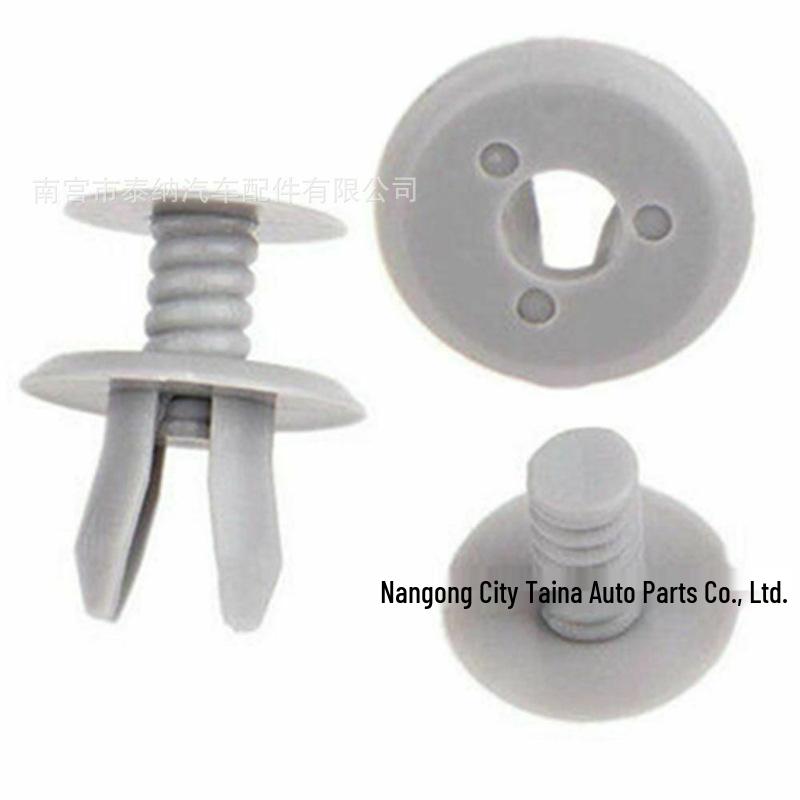 Compatible Gray Plastic Locator Clip for Volkswagen (Part No. 701867299)