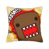 Domo Kun Pillowcase Merchandise Printing Cushion Cover Decorative  Pillow Case Cover Living Room Multi Size