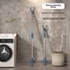 Retractable Clothes Drng Rod Single Prong Clothes Hanger Storage Organizer for Home Dormi Stainl Steel PP Material