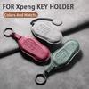 Leder Autoschlüsselhülle Abdeckung Fob für Xpeng X9 Schlüssel - Xpeng X9 Pro Max Autoschlüssel Schutz