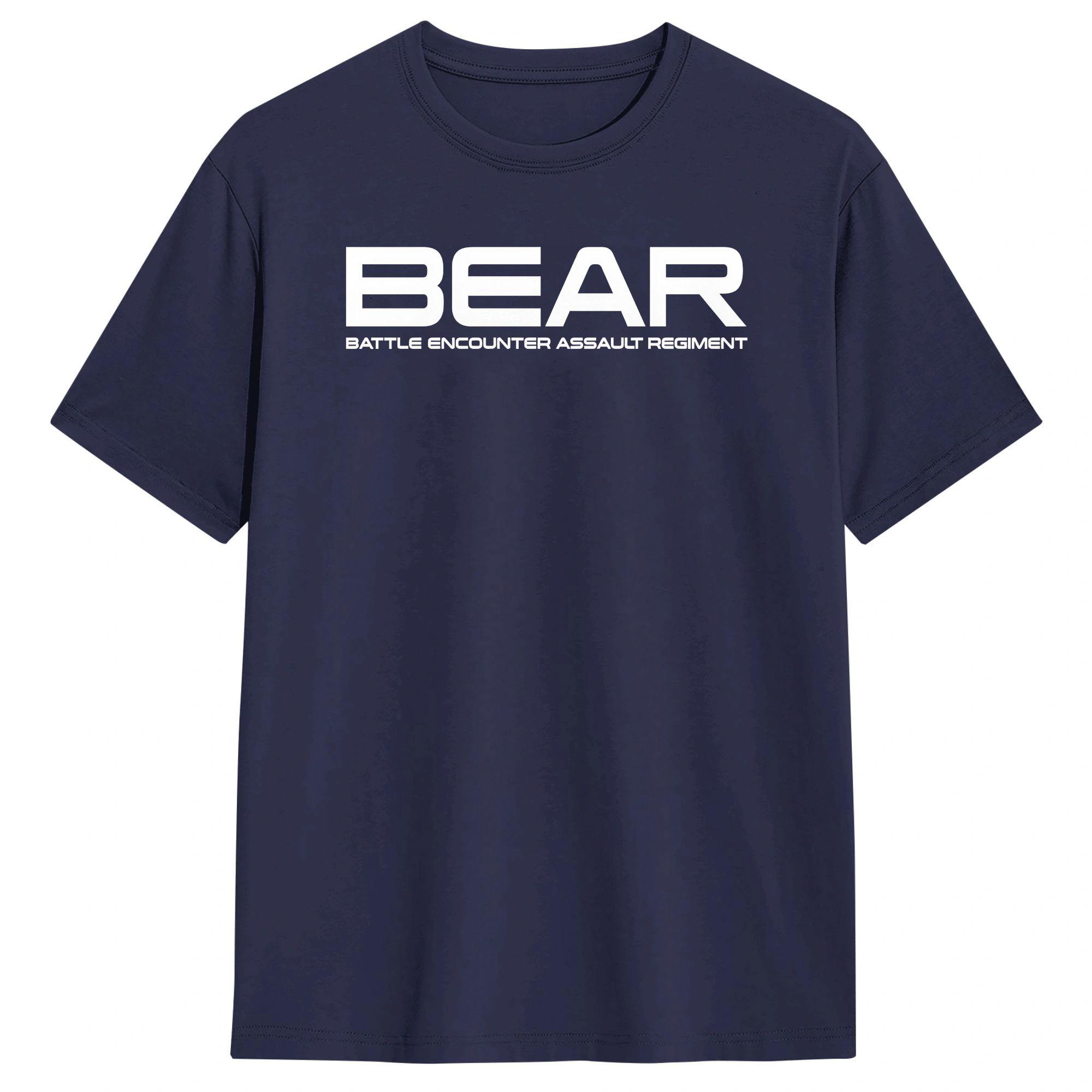 

Men BEAR Escape From Tarkov T Shirts Cotton Tees Summer Street Style Short Sleeve TShirt ONeck Hippie Casual Tshirt 4XL