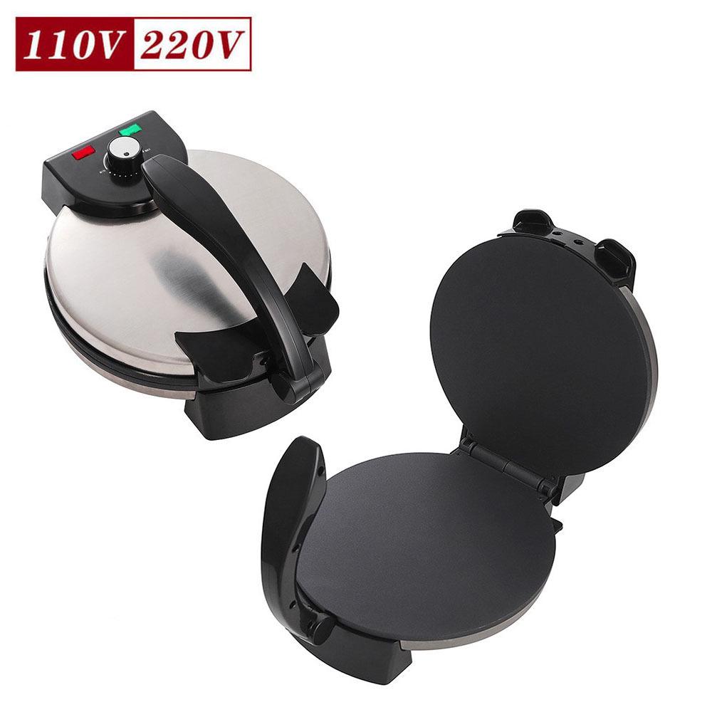 110V Crepe Maker & Pancake Machine - Versatile for Crepes, Pancakes, Jianbing, Spring Rolls, Pizza & More
