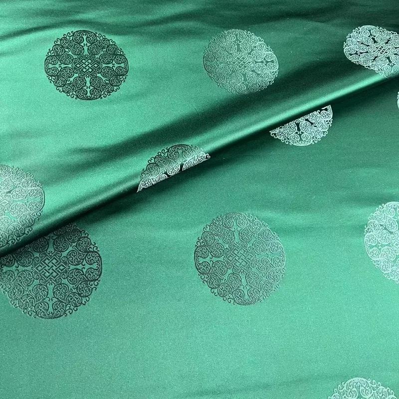 Tang-mounted Majia Mongolian Robe Jacquard Brocade Fabric Tibetan Robe Film and Video Decorative Cushion Pillow Group