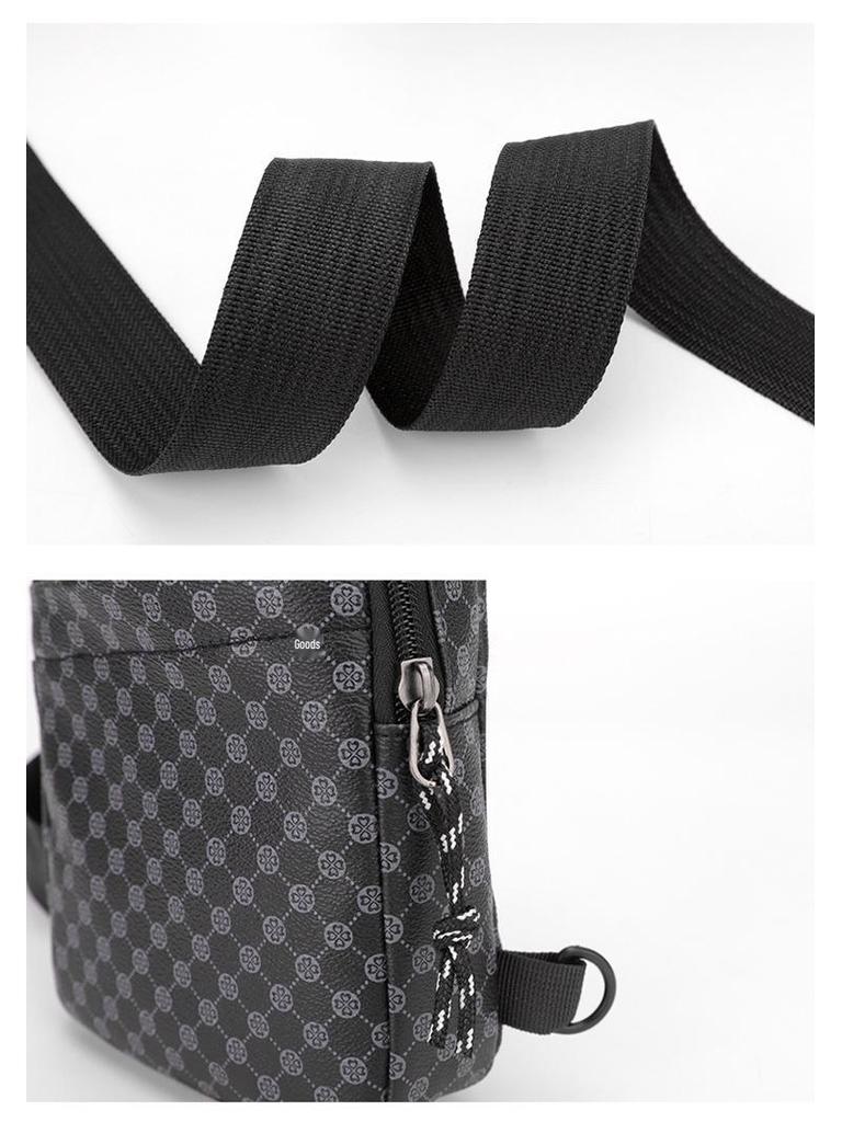 Unisex Waterproof PU Mini Sports Crossbody Bag - Phone & Essentials Carrier