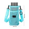 Meshes Water Bottle Holder Sleeve Water Bottle Carriers Bag for Clear Hydrations Monitoring Zippers Access Oxford Fabric