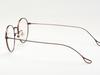 Alloaiweeo [Alo:Ctzen] Ci8709B C3 Beta Titanium Ultra-Light Brown Slim Eyeglass Frame