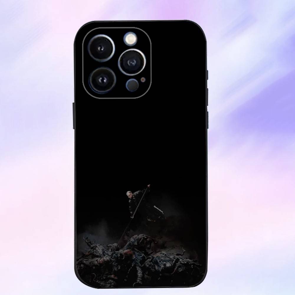 Rapper S-Sfera E-Ebbasta Handyhülle Für iPhone 16,15,14,13,12,11 Plus,Pro Max,XS,X,XR,SE,Mini,8,7,Weiches Silikon Schwarze Hülle