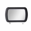 Bling Car Visor Decoration Mirror Crystal Sunshade Rear View Cosmetic Mirror  Travel