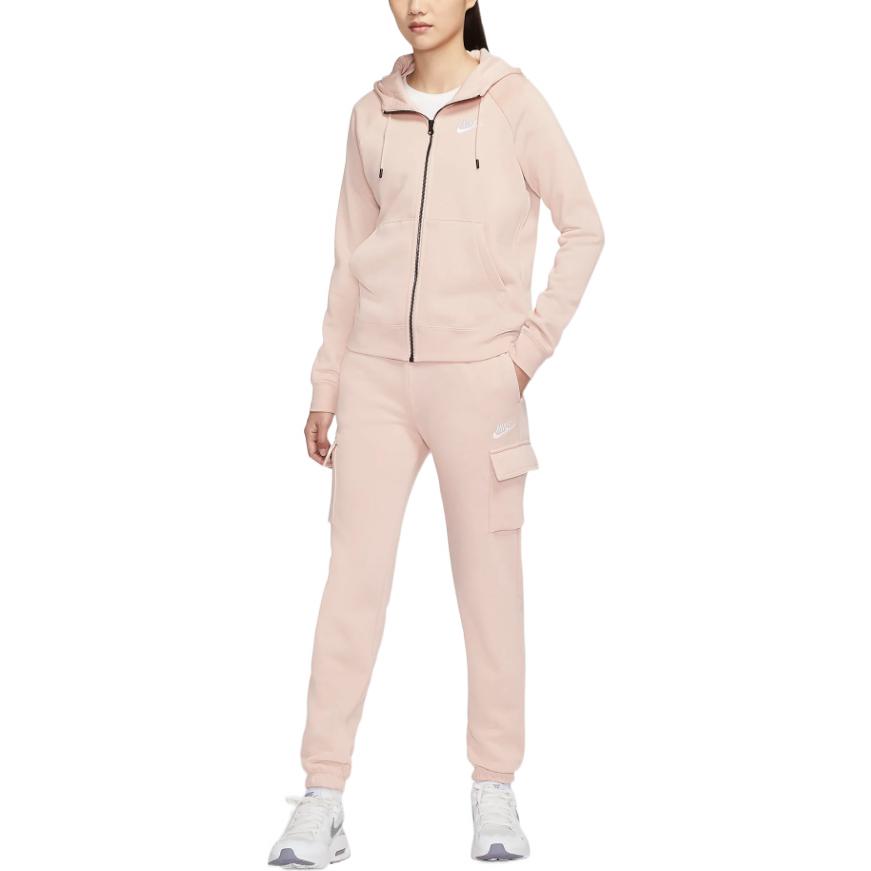Nike Cargo Pants Women's Oxford Pink Moderate Cuffed Pants DD8714-601