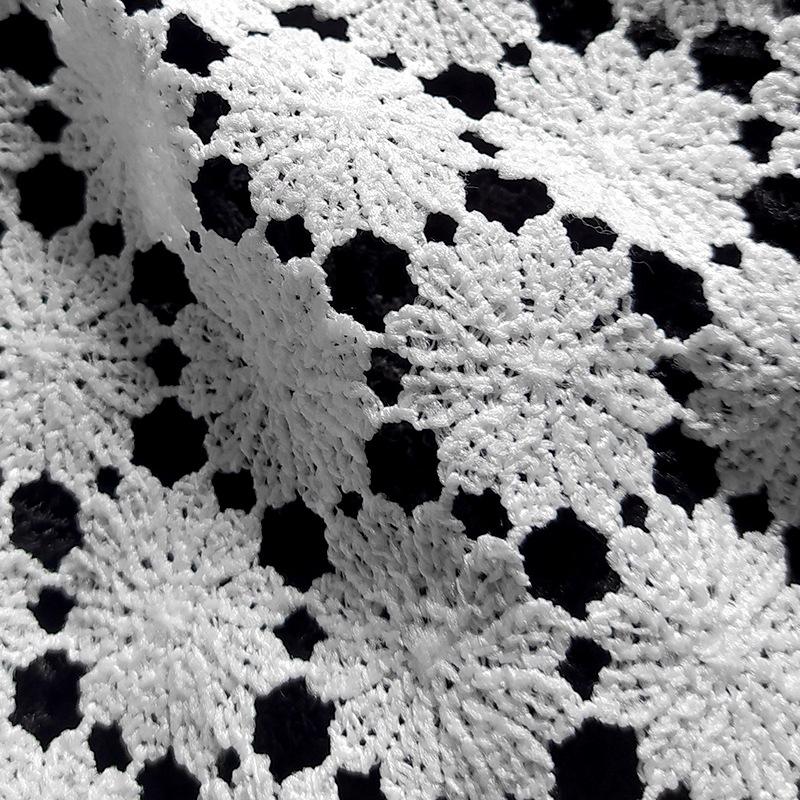 Water Soluble Lace Milk Silk Embroidery Barcode Three-Dimensional Hollow Embroidery Even Diy Lace Accessories Plum Blossom