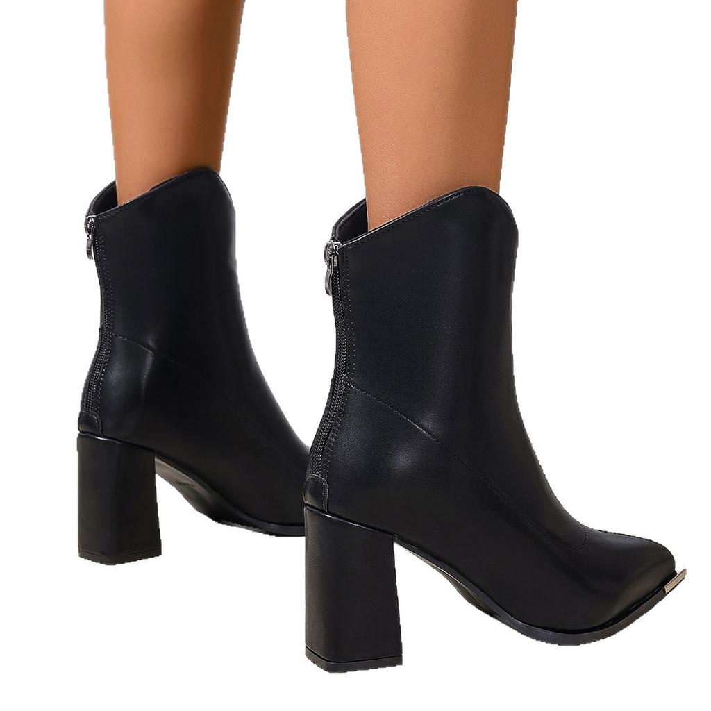 Pointed heels, children's autumn and winter new models, popular women's shoes, small short boots