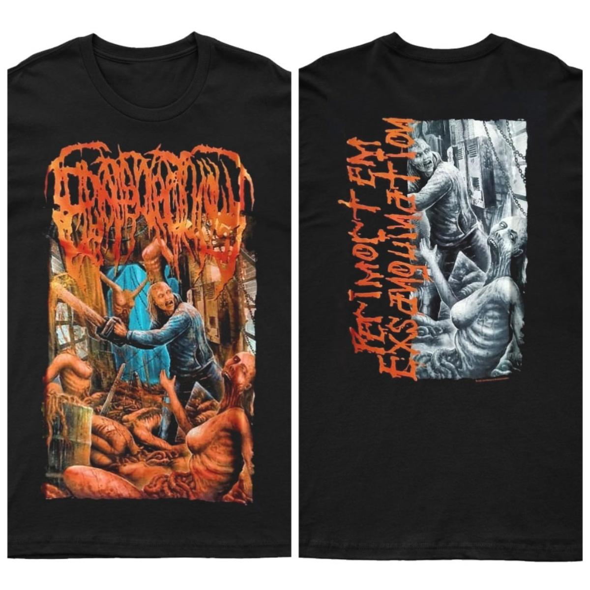 

New EPICARDIECTOMY - Perimortem Exsanguination BLACK Printed Unisex Street Fashion Trendy Short Sleeve Pure Cotton Round Neck 2XL