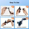 SEAMETAL Car Phone Bracket Dashboard Auto Cellphone Holder Universal Desk Windshield Hanging Phone Holder 360 Degree Rotation