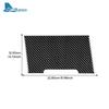 Real Soft Carbon Fiber Sticker For Kia Sportage 2022 2023 2024 2025 LHD RHD Car Central Control Storage Box Interior Accessories