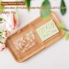 24TE Acrylic Cookie Embosser Mold Mothers' Day Cake Stencil Fondant Stamp Mold