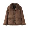 Women's Plus Velvet Warm Coat for Ages 40-60: Middle-Aged and Elderly Fashion