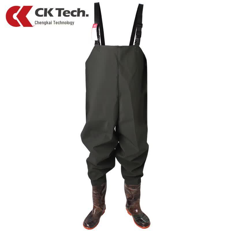 Chengkai Tech Half-Body Thickened PVC Waterproof Wading Suit 43