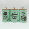 Bamboo Lid Sealed Storage Jar Set