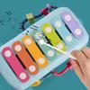 Musikinstrument Babyspielzeug Klopf-Piano Busform Musiklernspielzeug Hand-Auge-Koordination