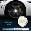 4 PCS ABS+LED 60mm Badge Car Wheel Center Caps Auto Parts for Chevrolet Cruze Captiva Lacetti Spark Aveo Orlando Camaro